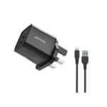 Porodo PD20 Wall Charger with Type-C to Lightning Cable